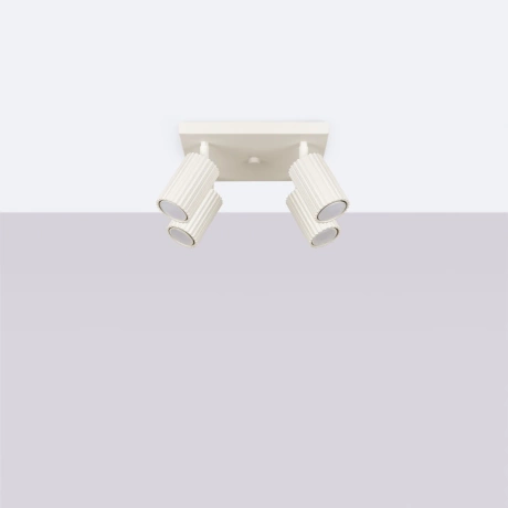 Plafon KARBON 4 beżowy