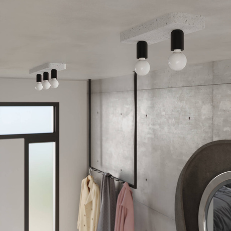 Plafon TAVO 1 + 1x Żarówka LED E27 3000K Ciepła 7,5W 620lm