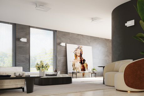 Plafon LAPPO biały + 2x Żarówka LED E27 3000K Ciepła 7,5W 620lm