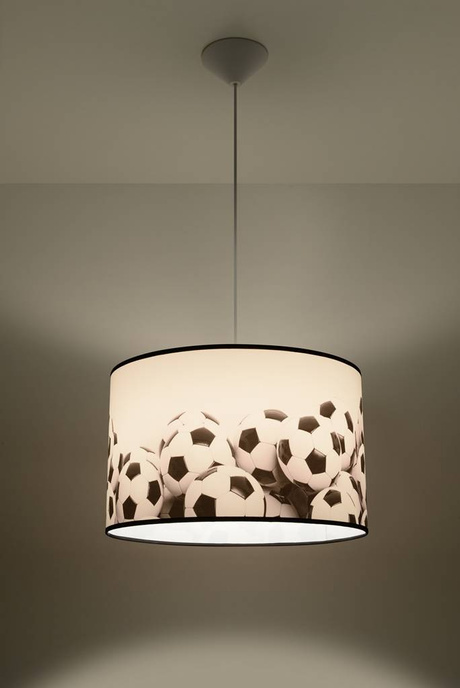 Lampa wisząca PIŁKA B 40 + 1x Żarówka LED E27 3000K Ciepła 7,5W 620lm