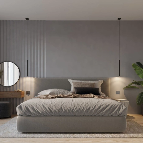 Lampa wisząca PASTELO 5 czarny