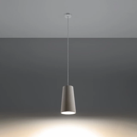 Lampa wisząca ceramiczna GULCAN biała