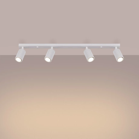 Plafon KARBON 4L biały