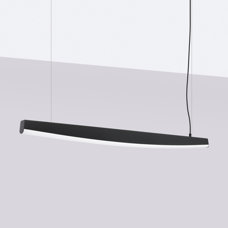 Lampa wisząca JORUN 80 czarna LED 3000K