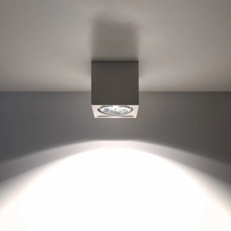 Plafon ceramiczny SEIDA biały