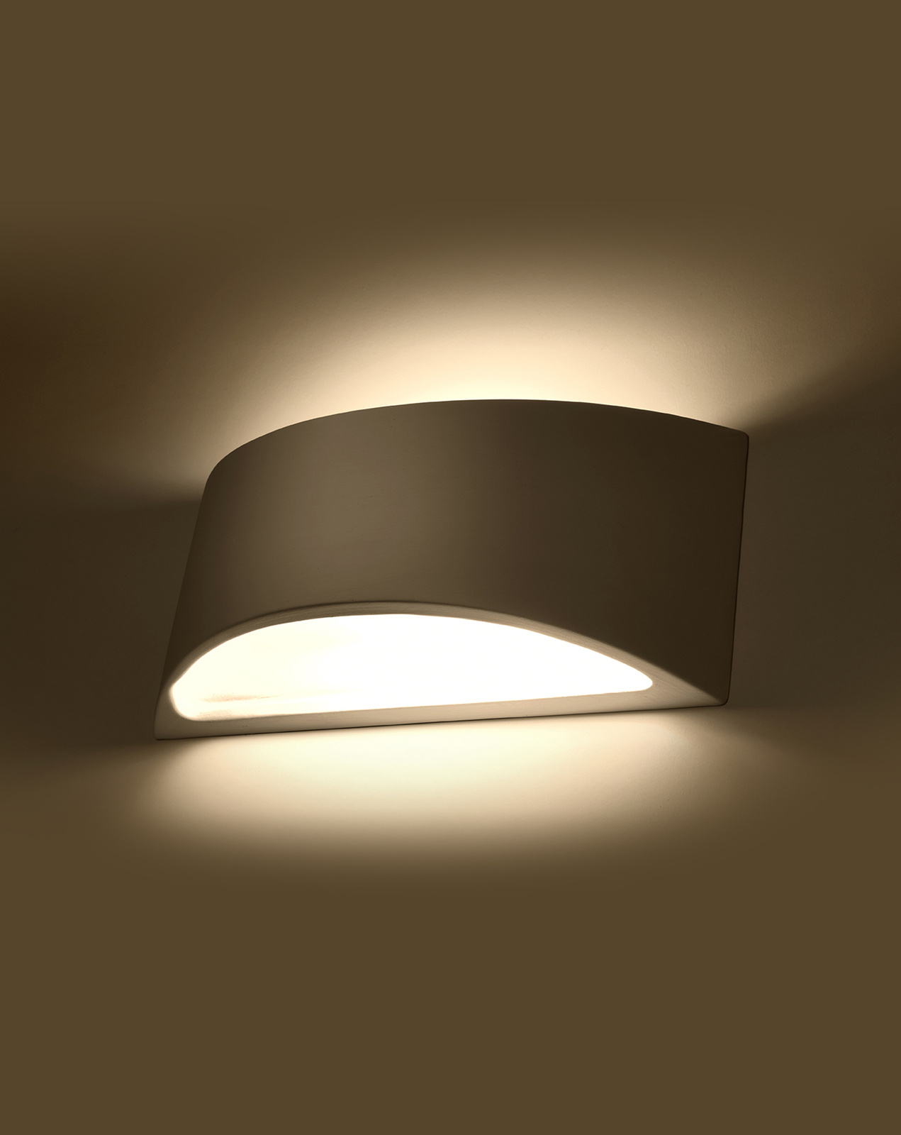 Kinkiet ceramiczny VIXEN biały + 1x Żarówka LED G9 3000K Ciepła 4,5W 510lm