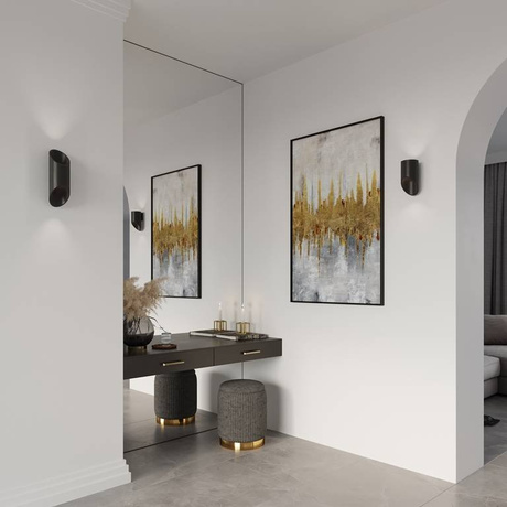 Kinkiet PENNE 20 czarny + 1x Żarówka LED G9 3000K Ciepła 4,5W 510lm