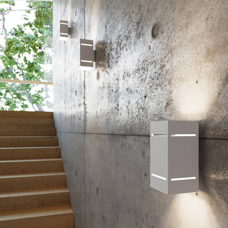 Kinkiet BLOCCO biały + 1x Żarówka LED G9 3000K Ciepła 4,5W 510lm