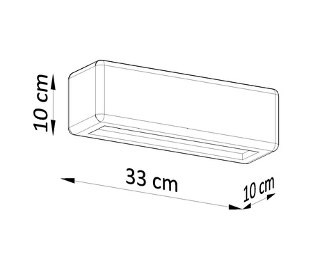 Kinkiet ceramiczny SUBANI biały + 1x Żarówka LED E27 4000K Zimna 7,5W 650lm
