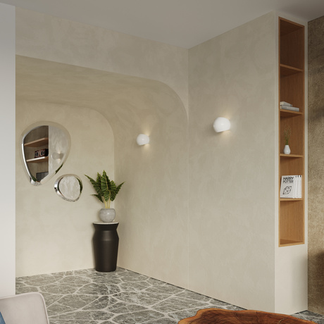 Kinkiet lakierowany GLOBE biały połysk + 1x Żarówka LED E27 4000K Zimna 7,5W 650lm