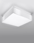 Plafon sufitowy HORUS 25 BIAŁY + 1x Żarówka LED E27 3000K Ciepła 7,5W 620lm