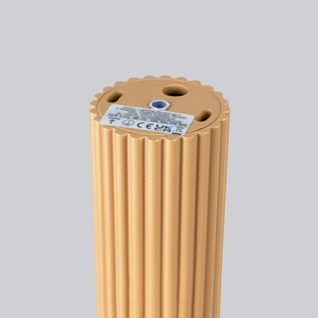 Plafon KARBON 60 złoty