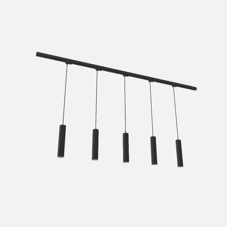 Lampa Wisząca, 5 punktowa, system szynowy 3 fazowy, LAGOS