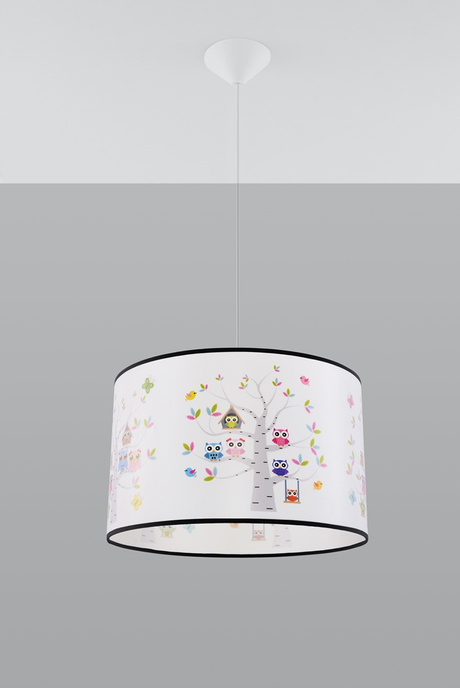 Lampa wisząca SOWY 40 + 1x Żarówka LED E27 3000K Ciepła 7,5W 620lm