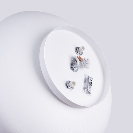 Plafon OMIQ biały + 4X Żarówka LED E27 3000K Ciepła 7,5W 620lm