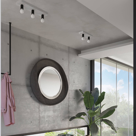 Plafon TAVO 1 + 1x Żarówka LED E27 3000K Ciepła 7,5W 620lm