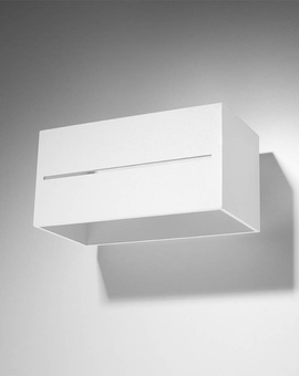 Kinkiet LOBO MAXI biały + 2x Żarówka LED G9 3000K Ciepła 4,5W 510lm