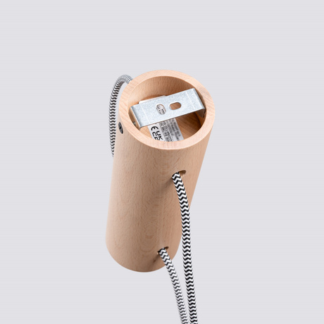 Kinkiet NIMBI E27 z włącznikiem + 1x Żarówka LED E27 3000K Ciepła 7,5W 620lm