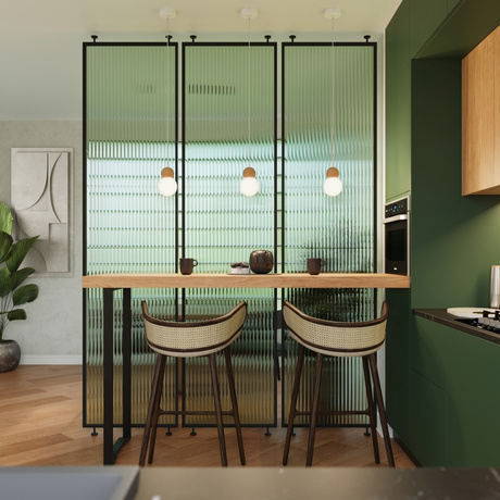 Lampa wisząca PEKKA 3P biała/naturalne drewno + 3x Żarówka LED G9 4000K Zimna 4,5W 460lm