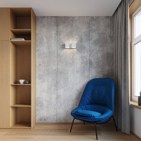 Kinkiet QUAD 2 biały + 2x Żarówka LED G9 4000K Zimna 4,5W 530lm