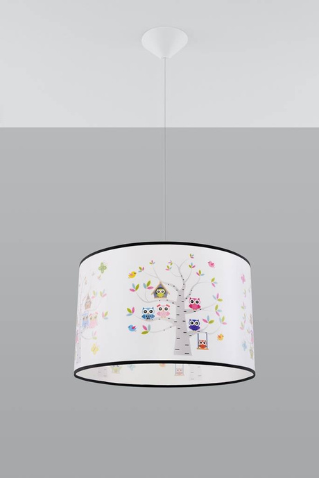 Lampa wisząca SOWY 40 + 1x Żarówka LED E27 3000K Ciepła 7,5W 620lm