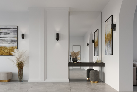 Kinkiet PENNE 20 czarny + 1x Żarówka LED G9 4000K Zimna 4,5W 530lm