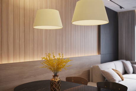 Żyrandol CONO 45 biały + 3x Żarówka LED E27 4000K Zimna 7,5W 650lm