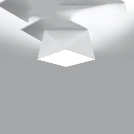 Plafon HEXA 25 BIAŁY