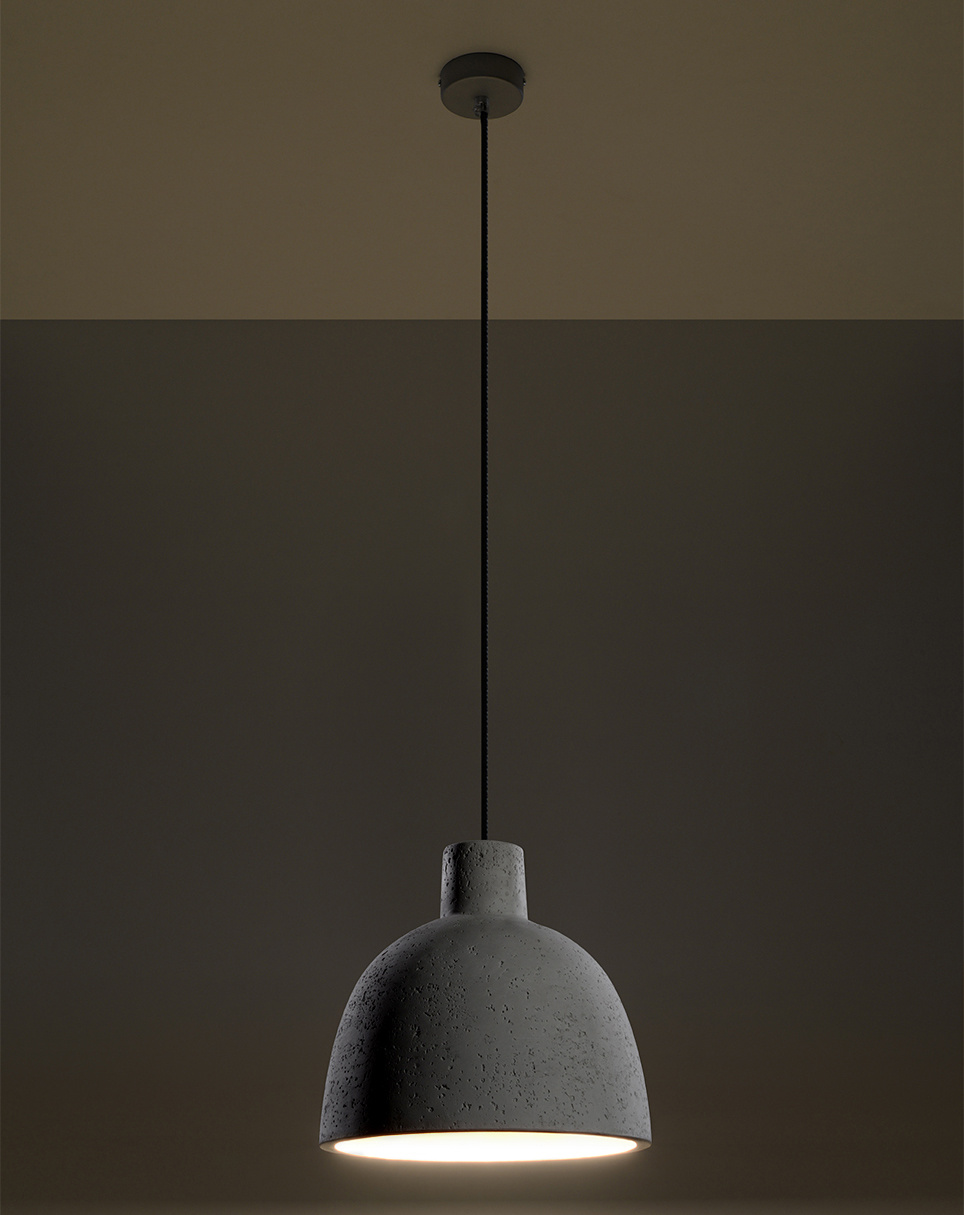 Lampa wisząca DAMASO + 1x Żarówka LED E27 3000K Ciepła 7,5W 620lm