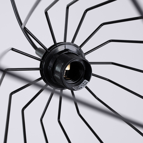 Lampa wisząca TRAPO czarna