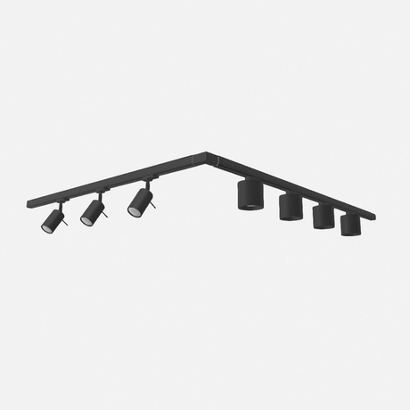 Lampa Sufitowa, 7 punktowa, system szynowy 3 fazowy, ORBIS/RING