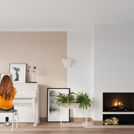 Kinkiet CLINO 2 + 2x Żarówka LED E27 3000K Ciepła 7,5W 620lm