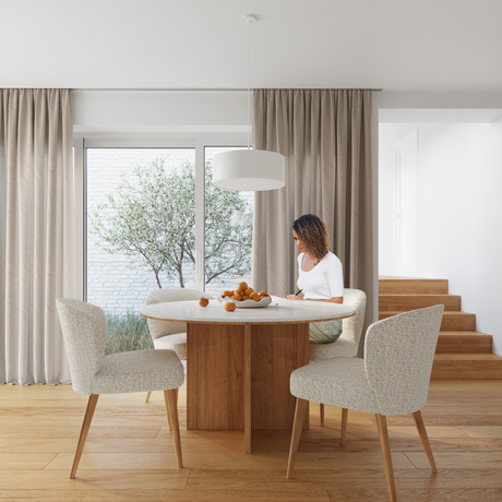 Żyrandol ROLLO 45 biały + 3x Żarówka LED E27 3000K Ciepła 7,5W 620lm