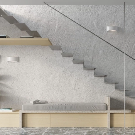 Kinkiet ceramiczny VIXEN biały