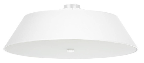 Plafon VEGA 70 biały + 5x Żarówka LED E27 4000K Zimna 7,5W 650lm