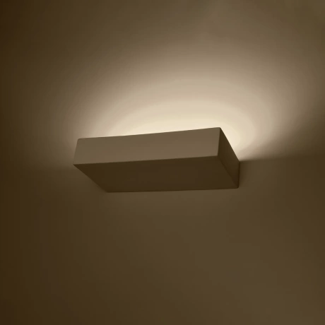 Kinkiet ceramiczny TAUGAN biały