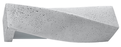 Kinkiet SIGMA beton + 2x Żarówka LED E27 3000K Ciepła 7,5W 620lm