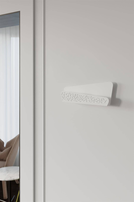 Kinkiet ALIZA biała + Żarówka LED G9 4000K Zimna 4,5W 530lm