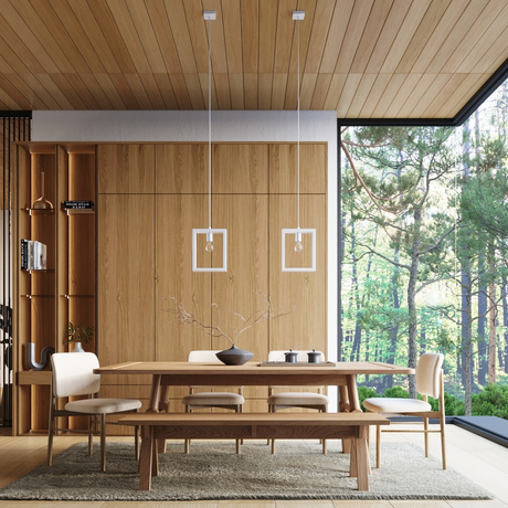 Lampa wisząca ARIES biała + 1x Żarówka LED E27 3000K 7W 760lm