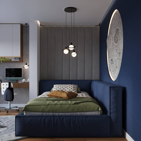 Lampa wisząca HYPERION 1 czarny + 1x Żarówka LED G9 4000K Zimna 4,5W 460lm