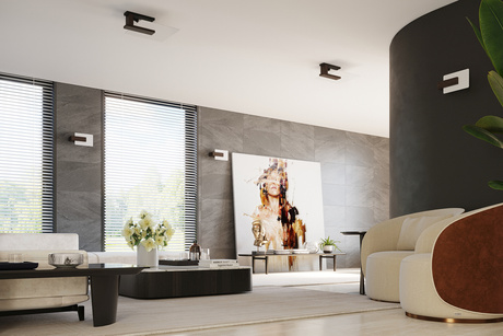 Kinkiet LAPPO wenge + 1x Żarówka LED E14 3000K Ciepła 7,5W 620lm