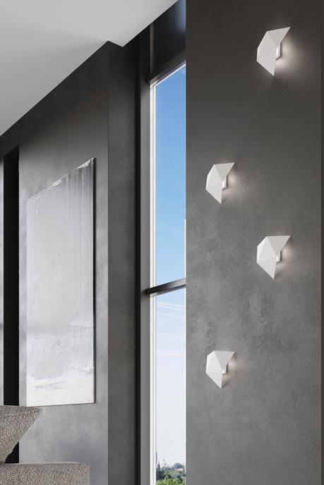 Kinkiet SOLIDO biały + 1x Żarówka LED G9 4000K Zimna 4,5W 530lm