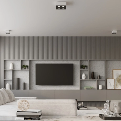 Plafon MONO 3 biały