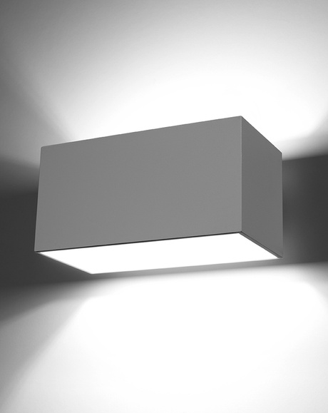 Kinkiet QUAD MAXI biały + 2x Żarówka LED G9 4000K Zimna 4,5W 530lm