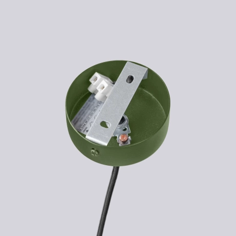 Żyrandol HALO 6 zielony oliwkowy