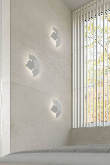 Kinkiet PENTA biały + 2x Żarówka LED G9 3000K Ciepła 4,5W 510lm