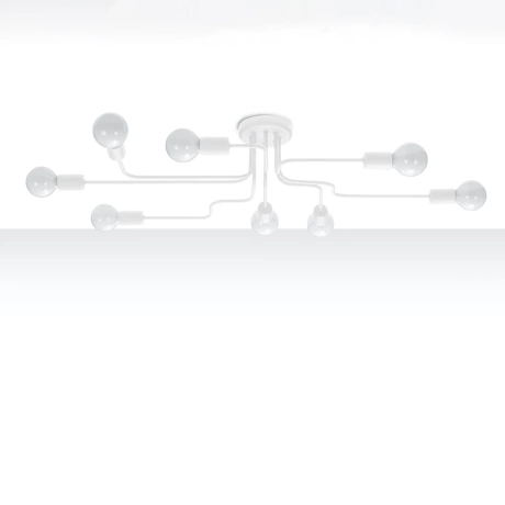 Żyrandol HECTOR 8 biały