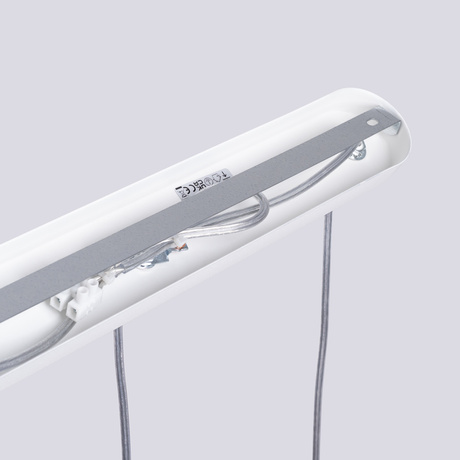 Lampa wisząca LIRO 3L biały + 3X Żarówka LED GU-10 4000K Zimna 7W 530lm