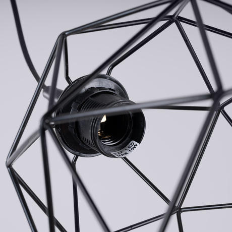 Lampa wisząca TRIOM 20 czarna