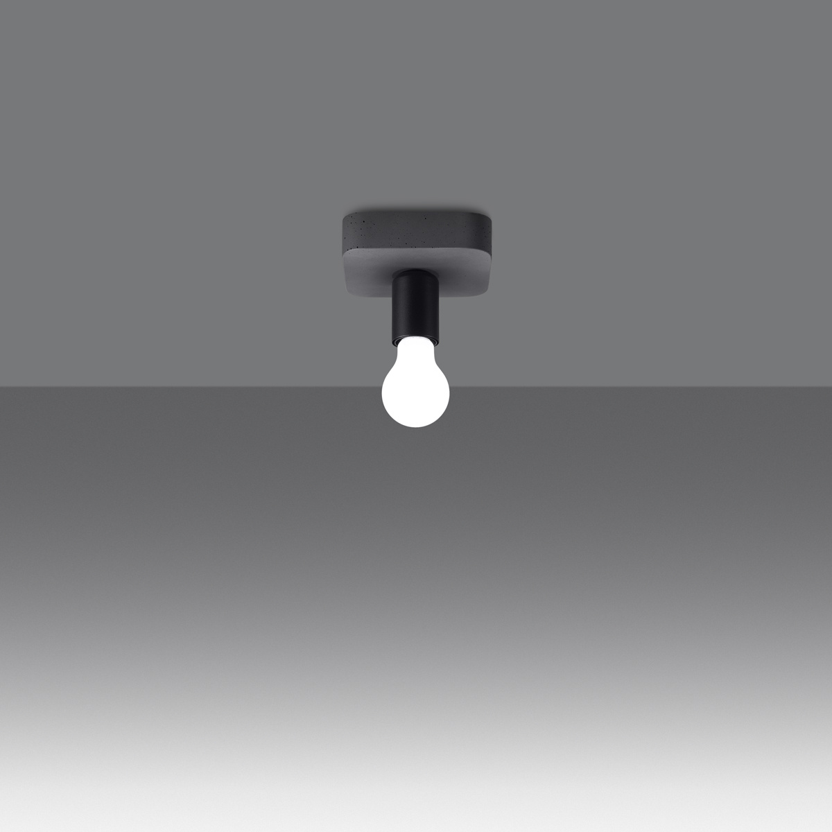 Plafon TAVO 1 + 1x Żarówka LED E27 3000K 7W 760lm